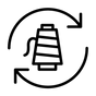 Fibres recyclées 80-95