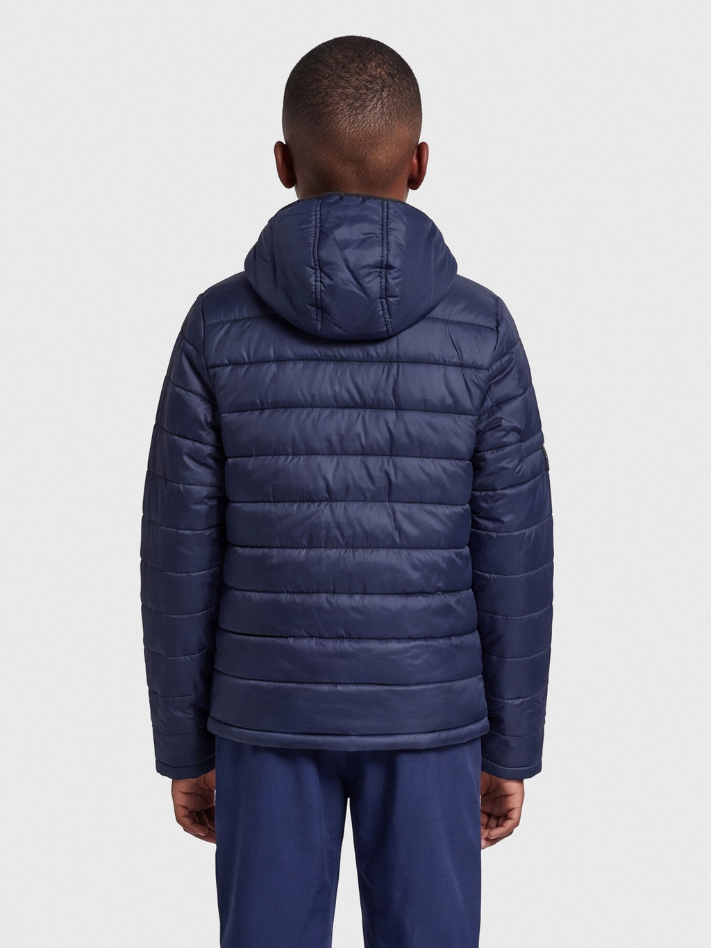 hmlNORTH QUILTED HOOD JACKET KIDS
