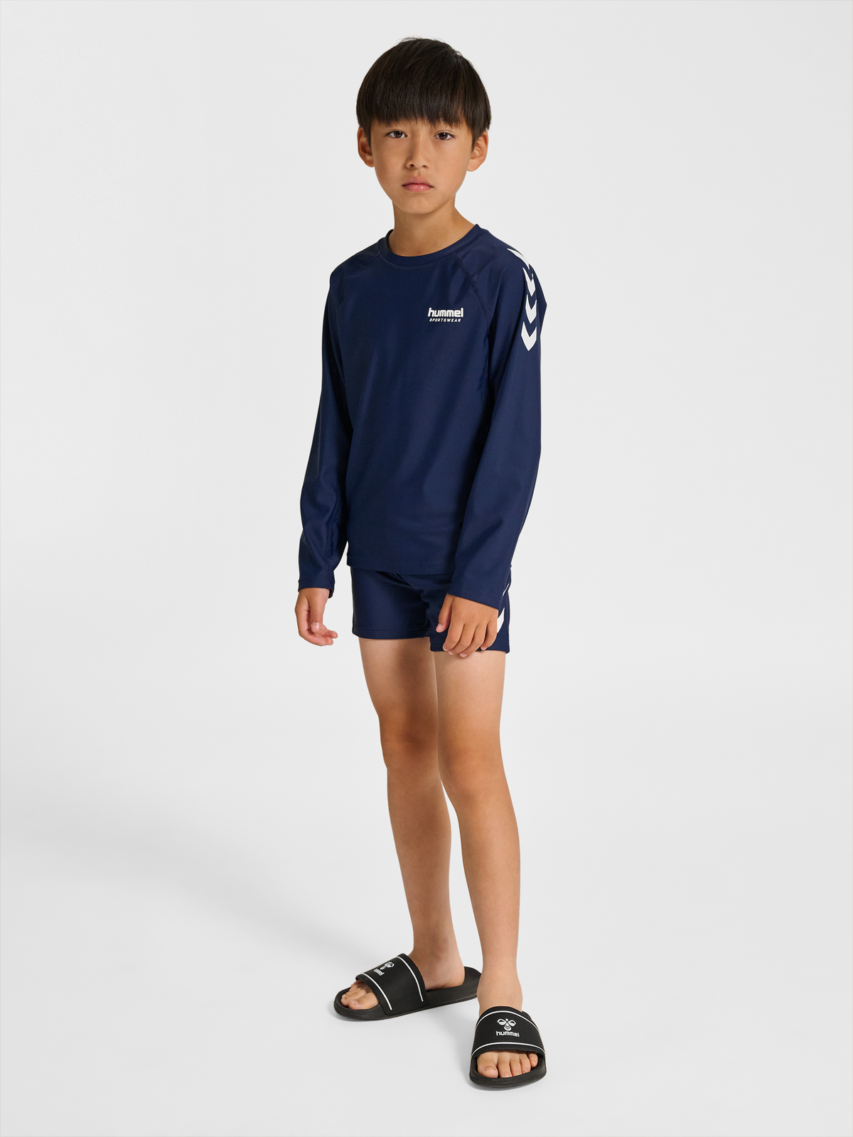hmlJR SWIM T-SHIRT L/S