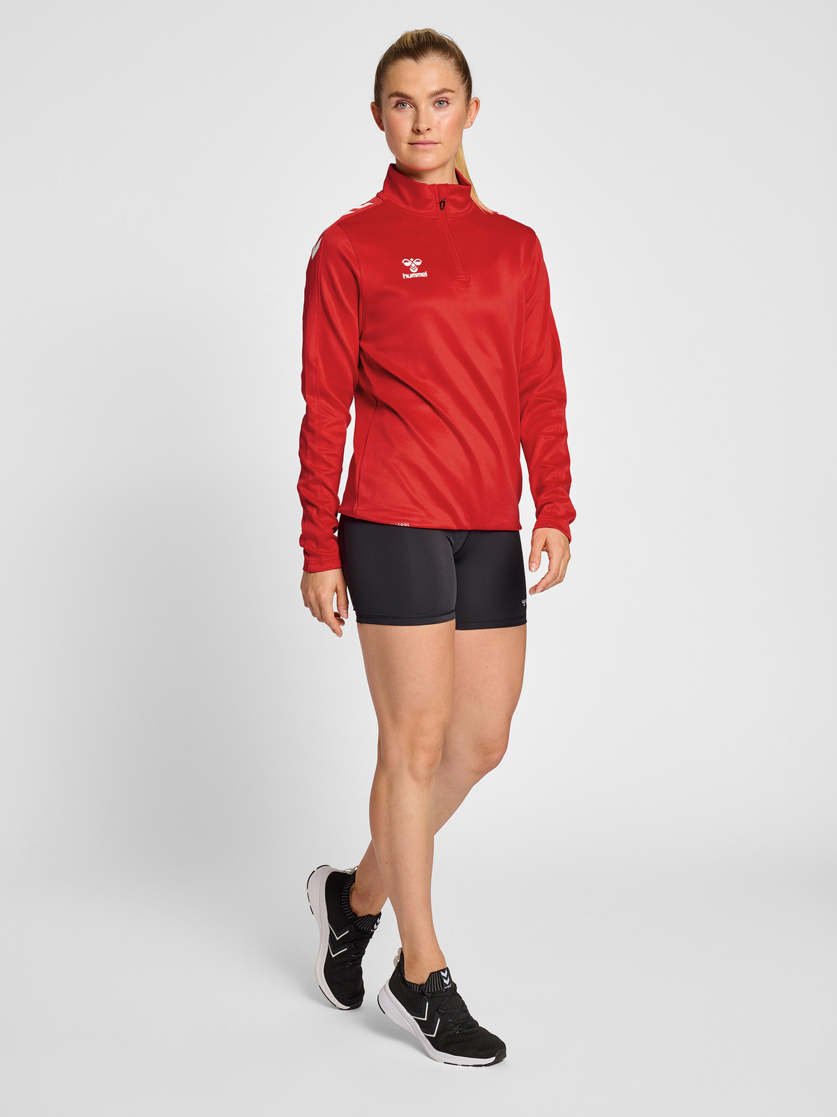 hmlCORE XK HALF ZIP SWEAT WOMAN