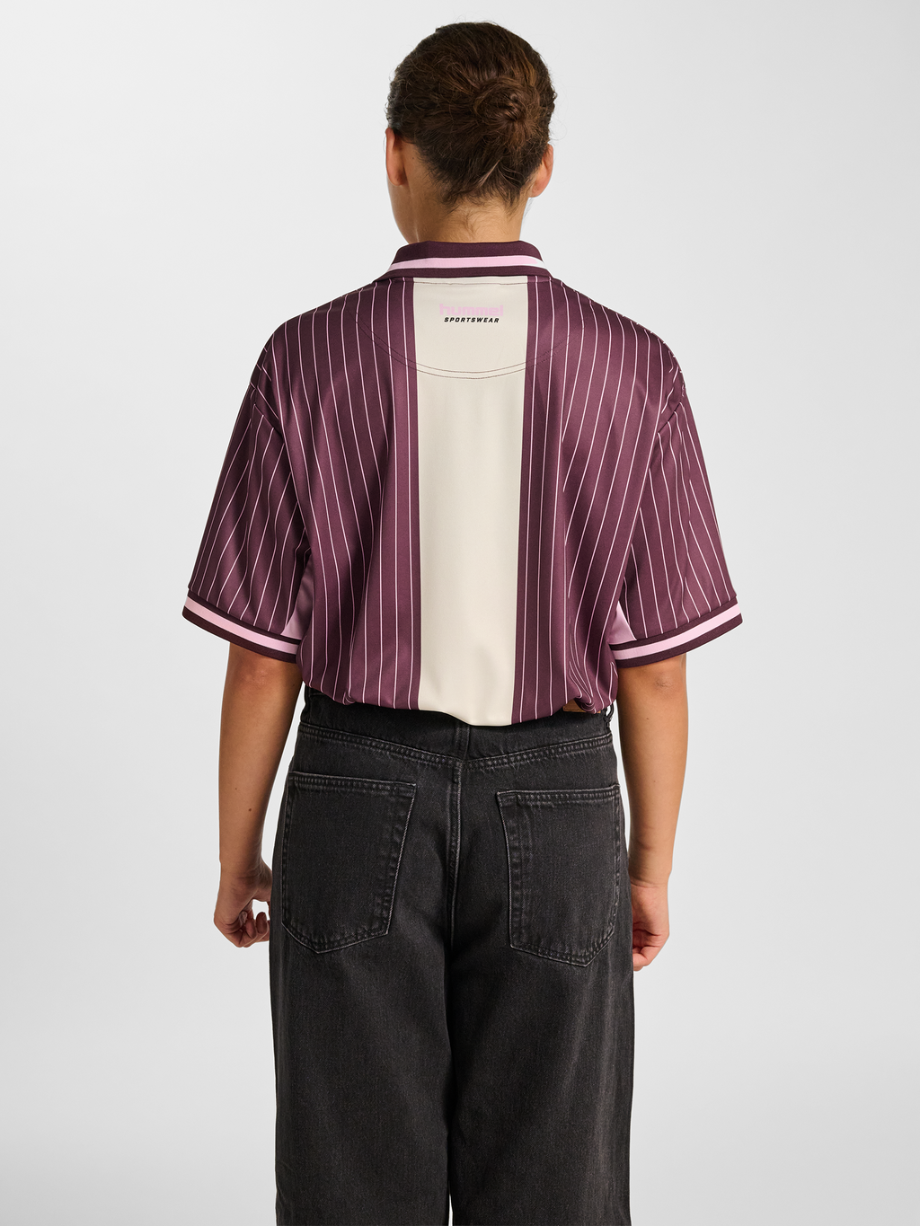 hmlLOOSE FB JERSEY S/S STRIPED