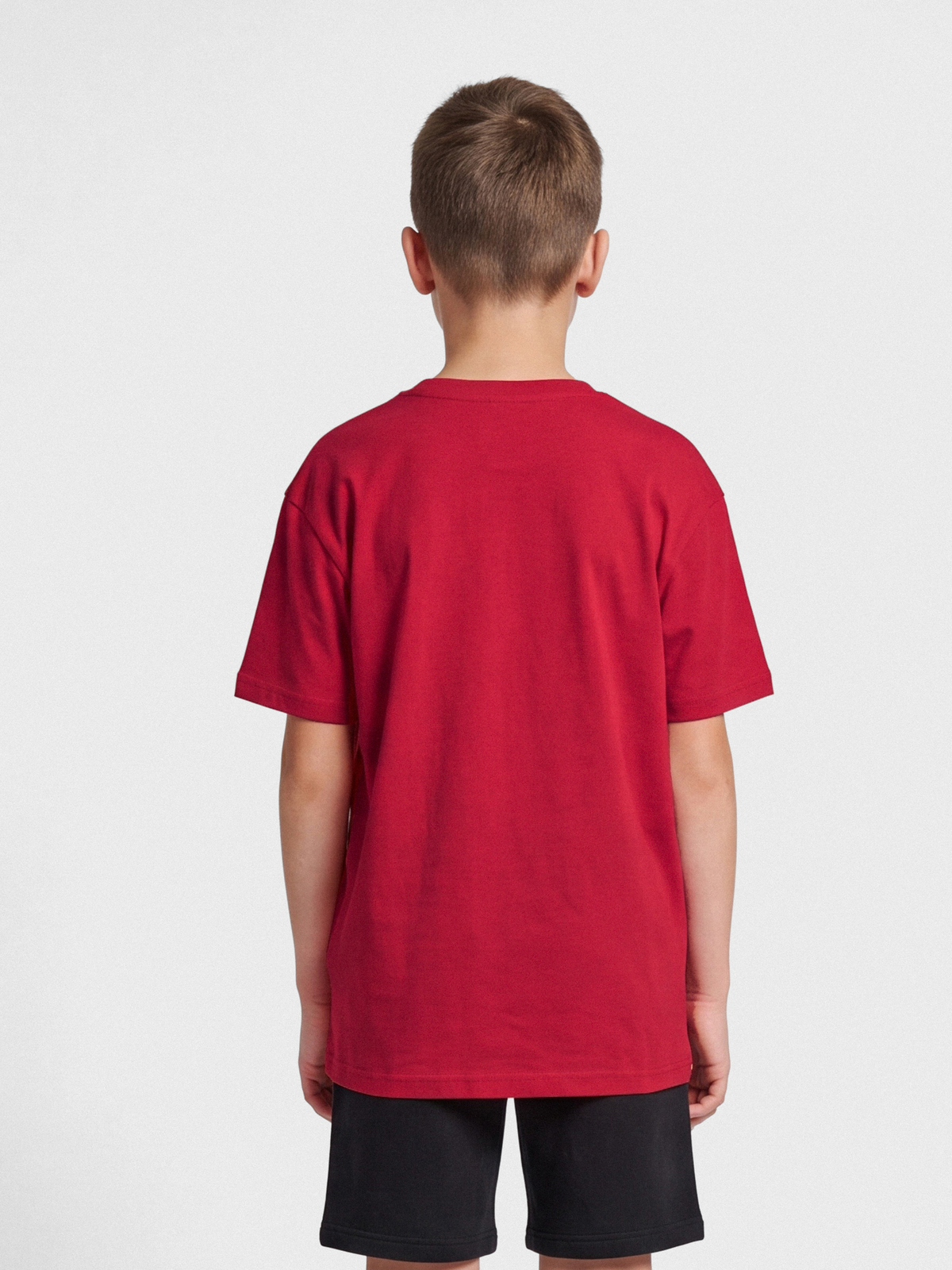hmlRED BASIC T-SHIRT S/S KIDS