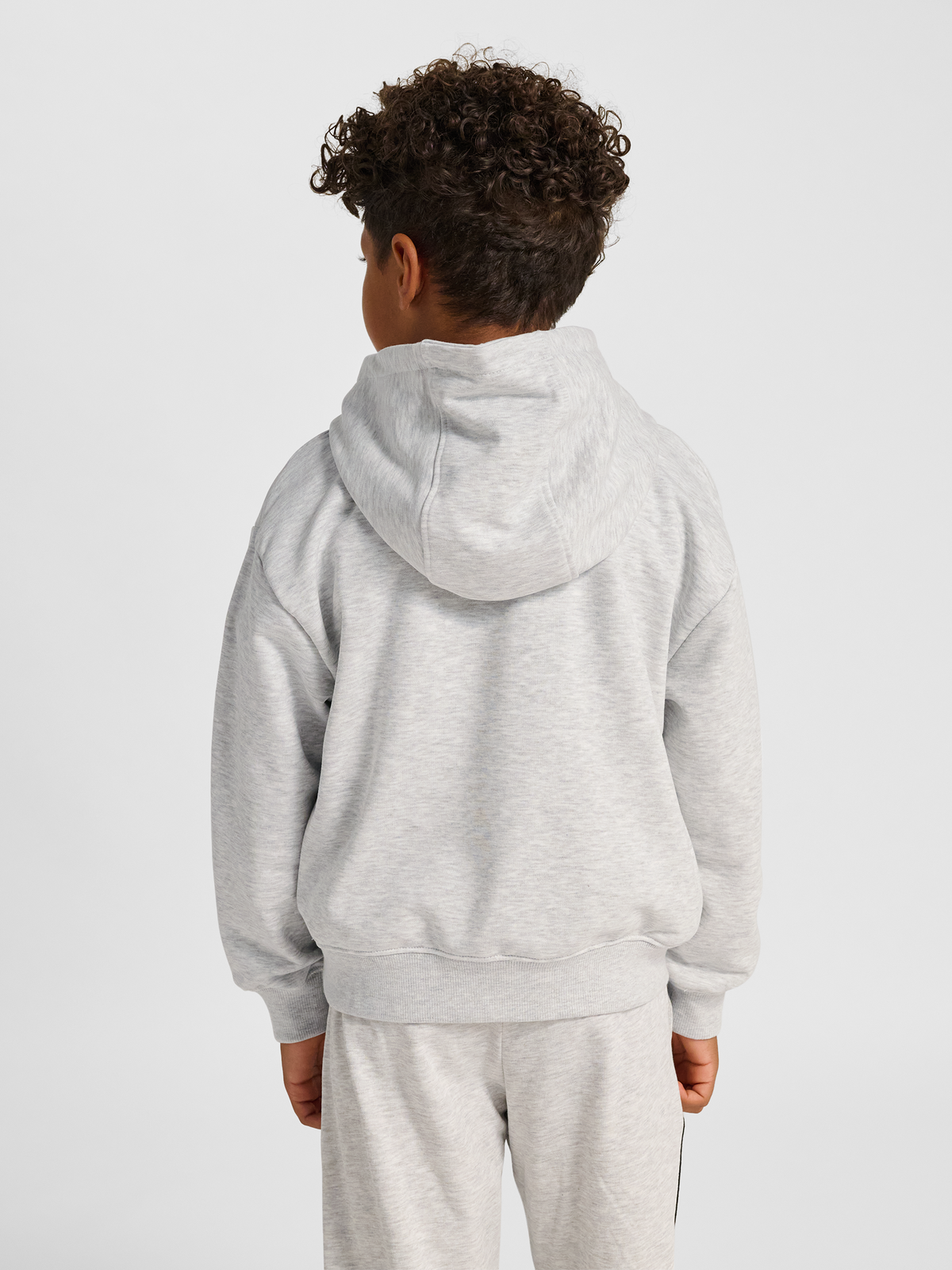 hmlJR BOXY HOODIE LOGO