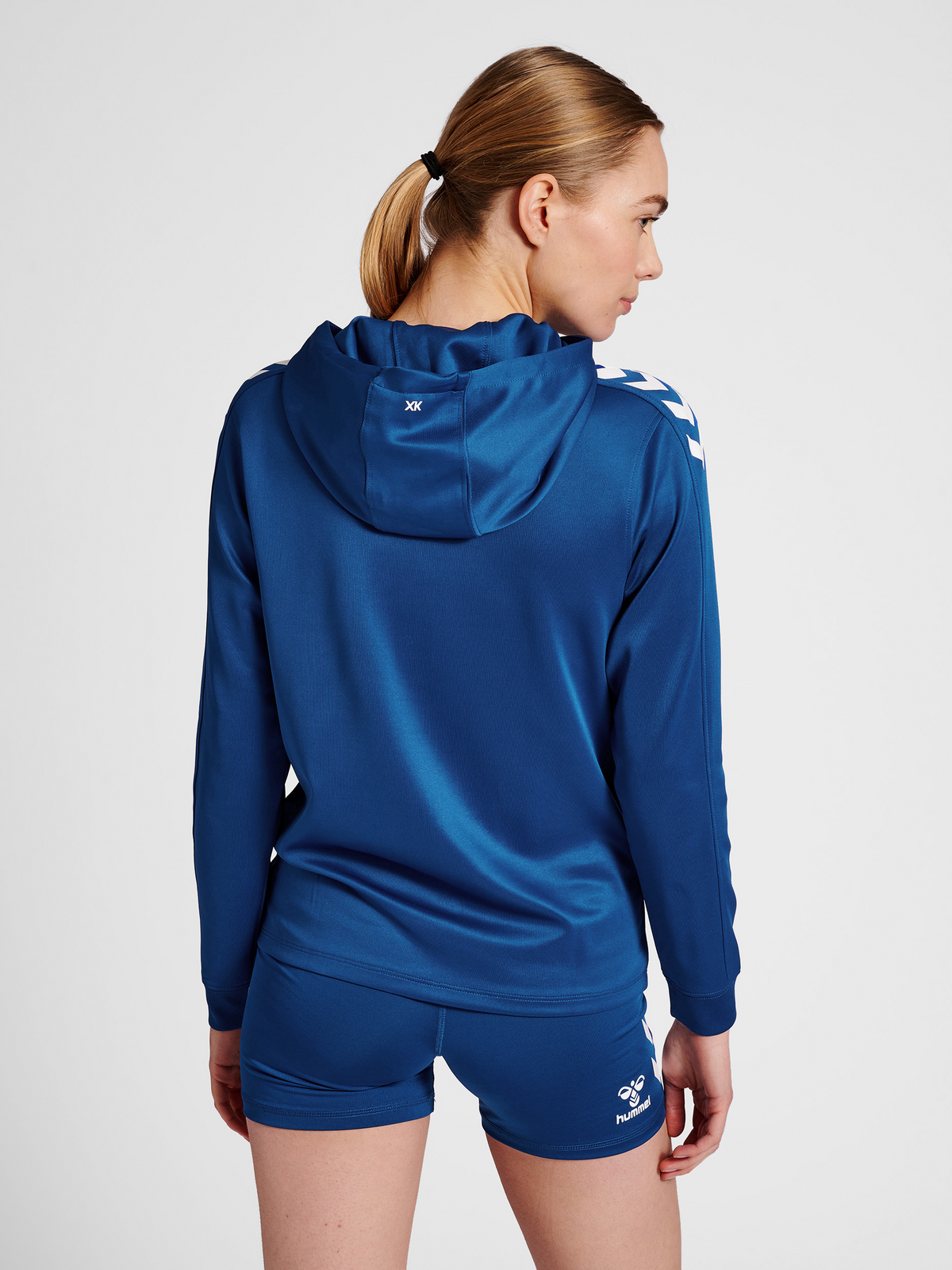 hmlCORE XK POLY ZIP HOOD SWEAT WOMA