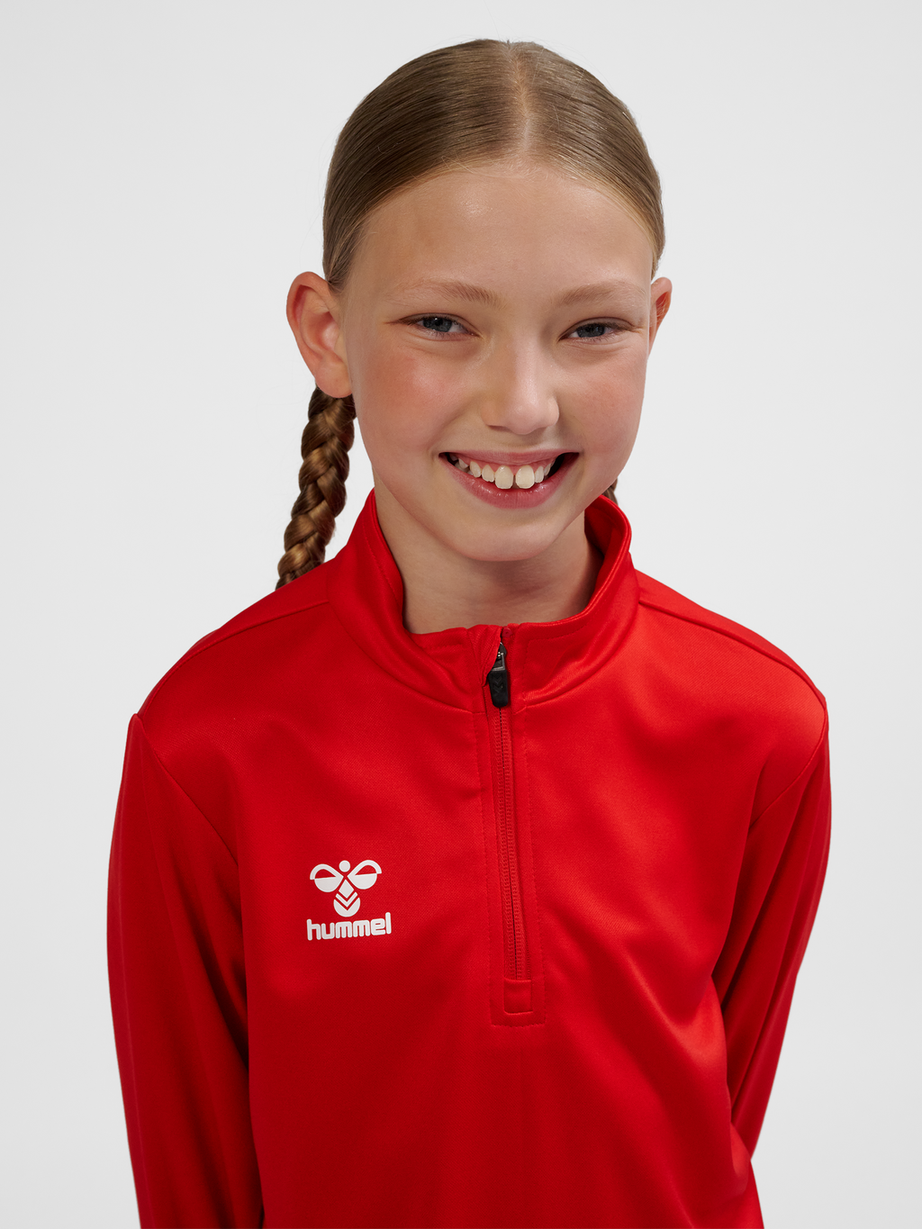 hmlESSENTIAL HALF-ZIP KIDS