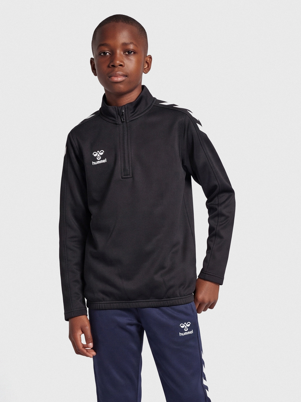 hmlCORE XK HALF ZIP POLY SWEAT KIDS