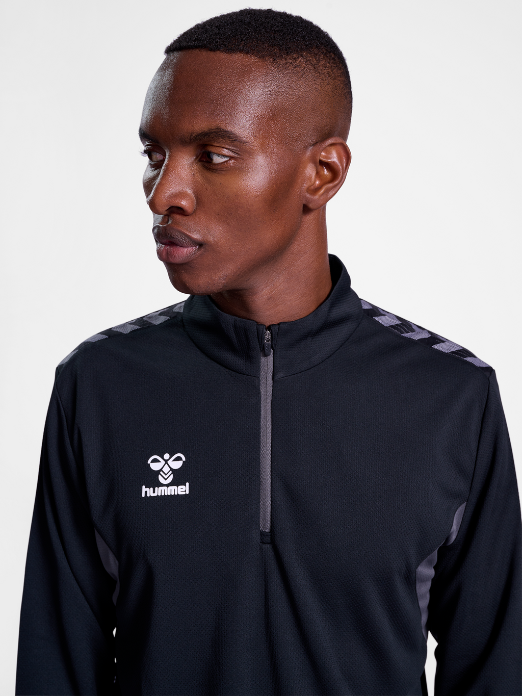 hmlAUTHENTIC HALF ZIP SWEAT