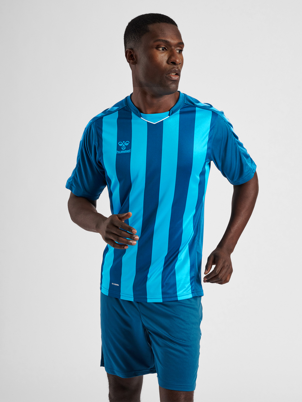hmlCORE XK STRIPED JERSEY S/S