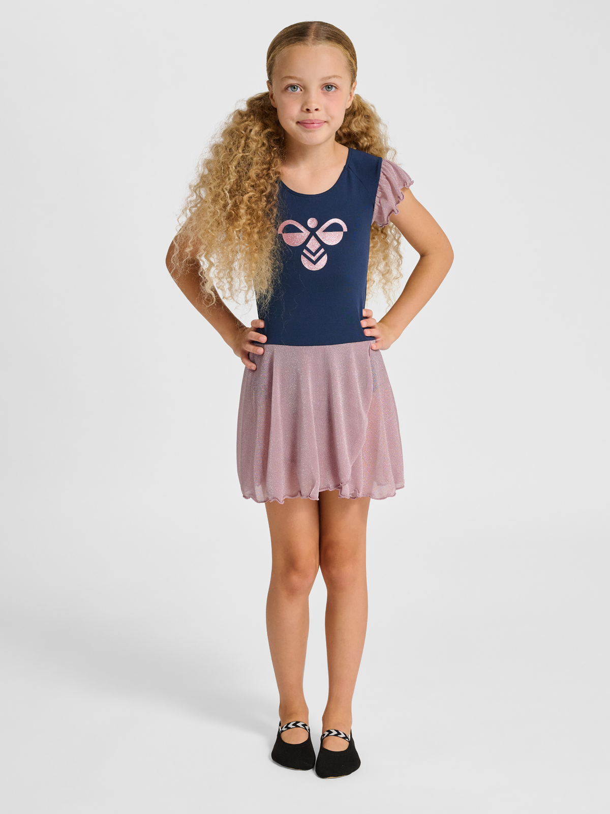 hmlJR MIX GLITTER DRESS