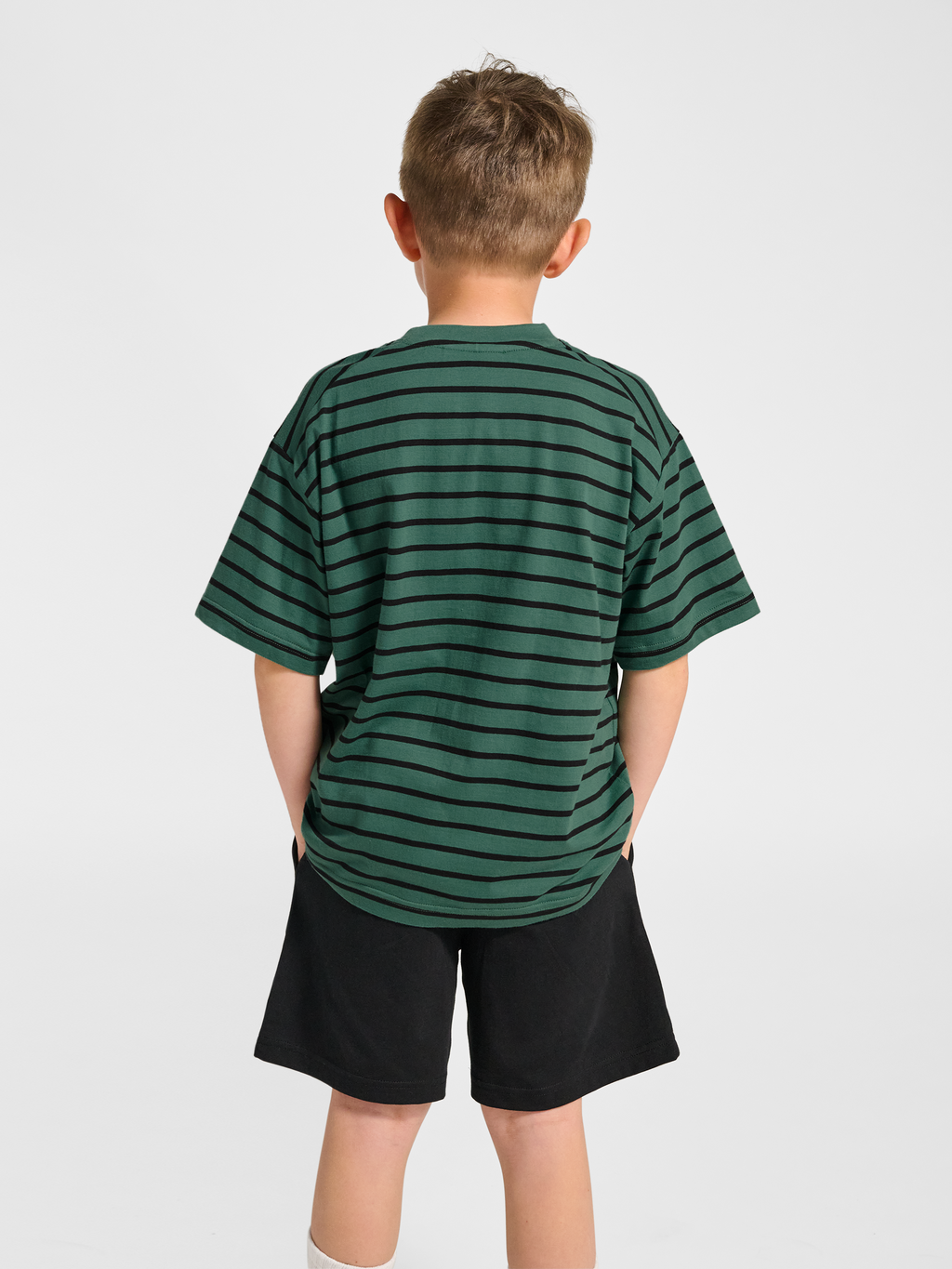 hmlJR LOOSE STRIPED T-SHIRT S/S BEE