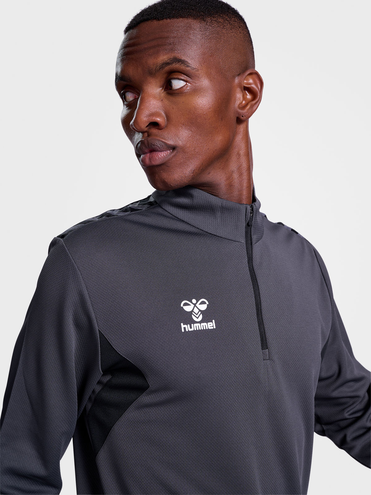 hmlAUTHENTIC HALF ZIP SWEAT