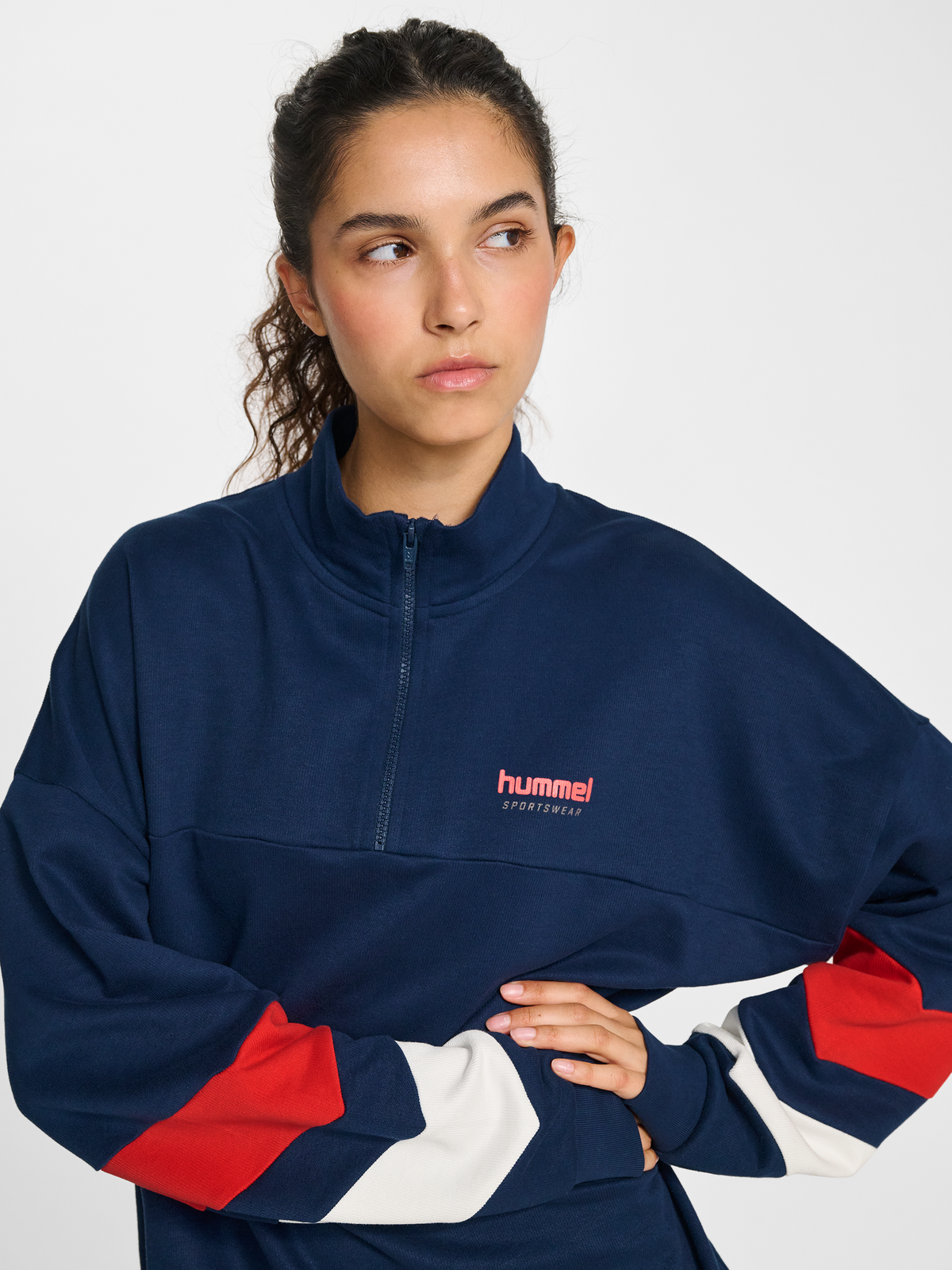 hmlOVERSIZED HALFZIP SPORTSWEAR