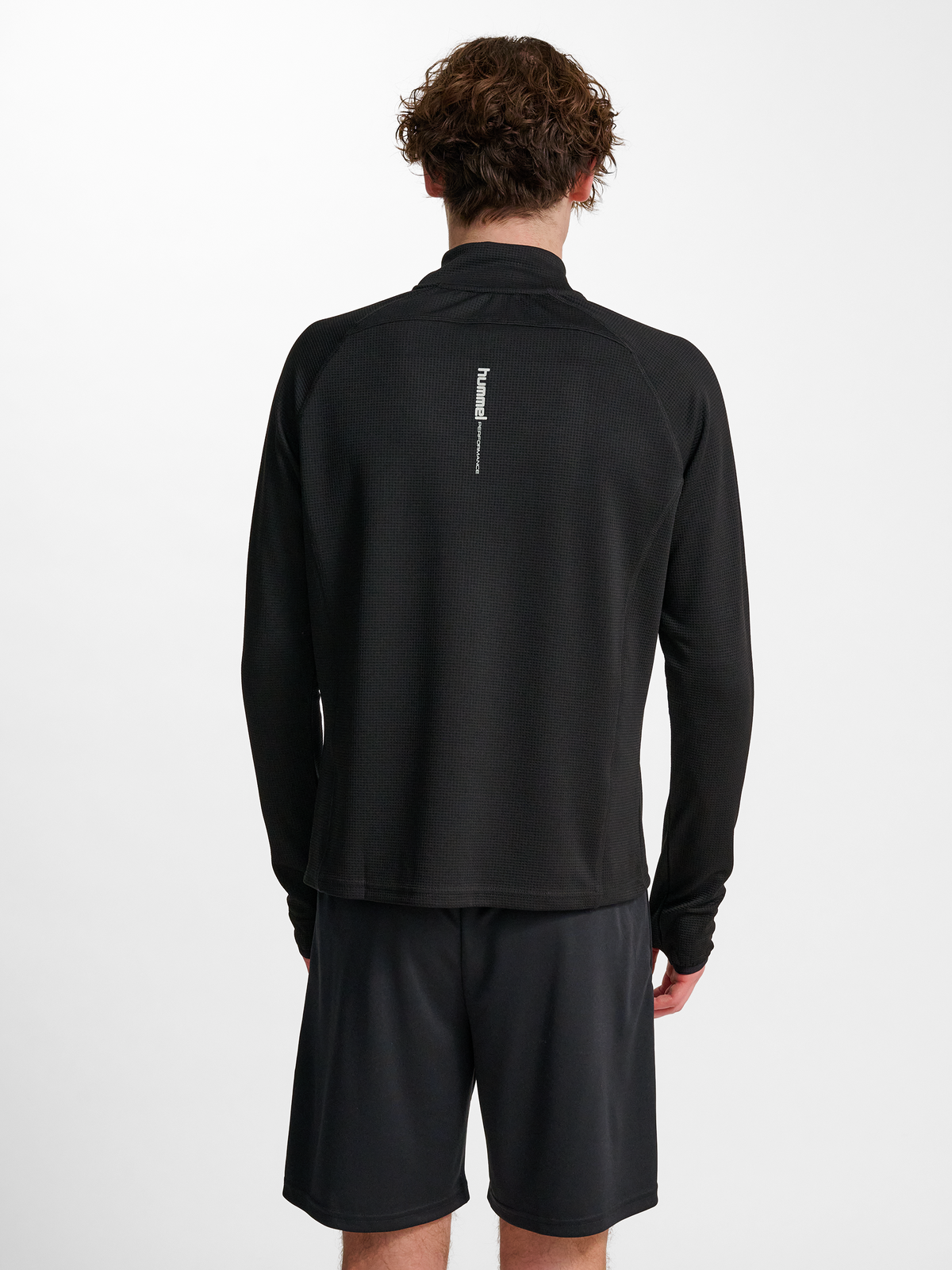 hmlPULSE HALF ZIP MIDLAYER