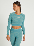 hmlMT SAGA SEAMLESS CROP T-SHIRT LS