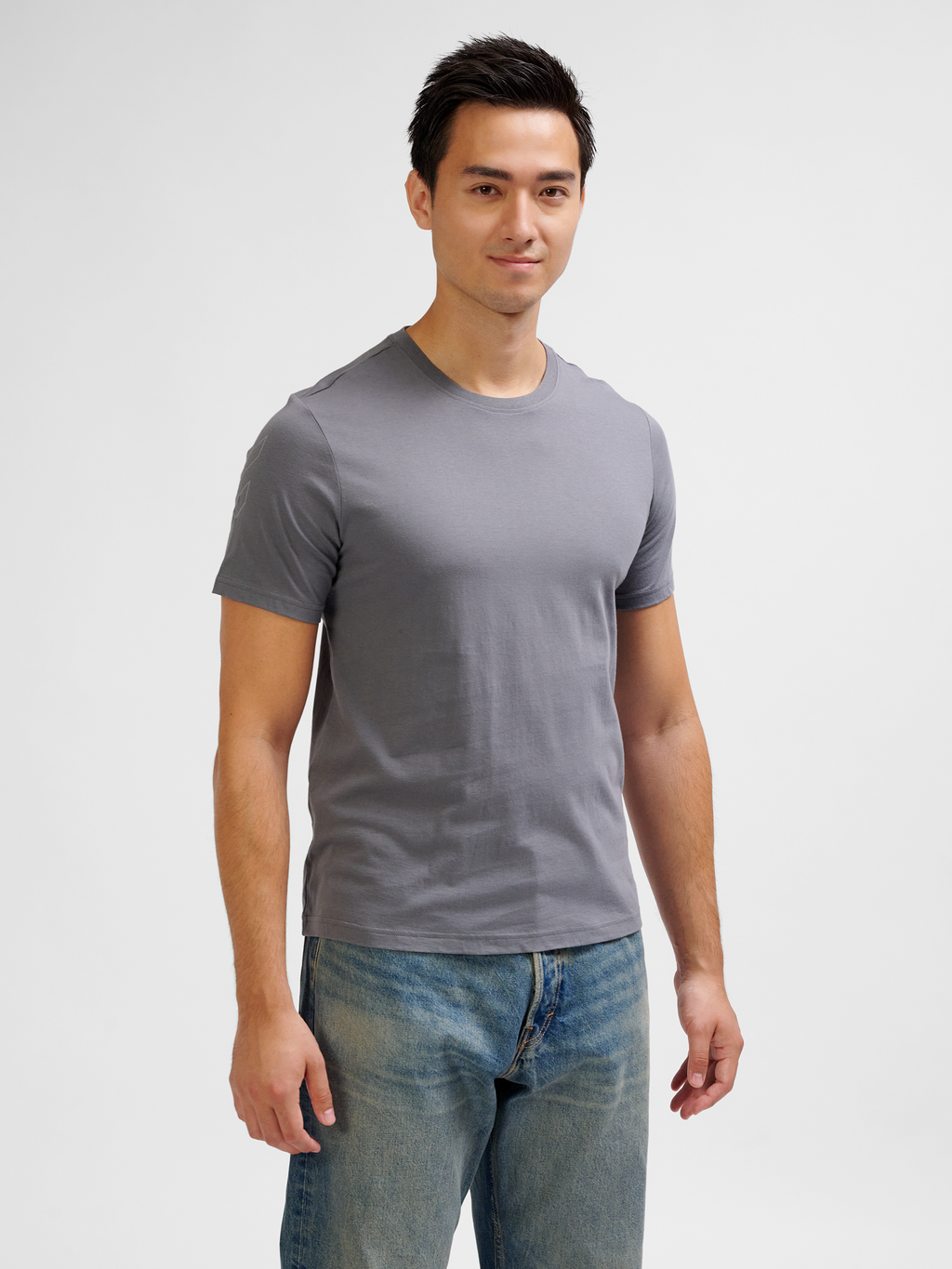 hmlELEMENTAL CHEVRON COTTON TEE