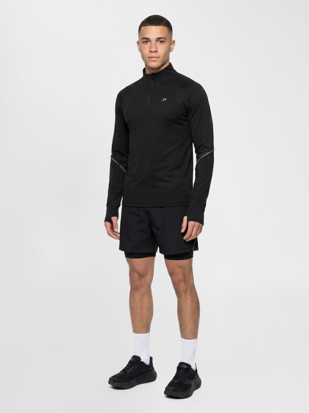 nwlPOWER HALF ZIP MIDLAYER