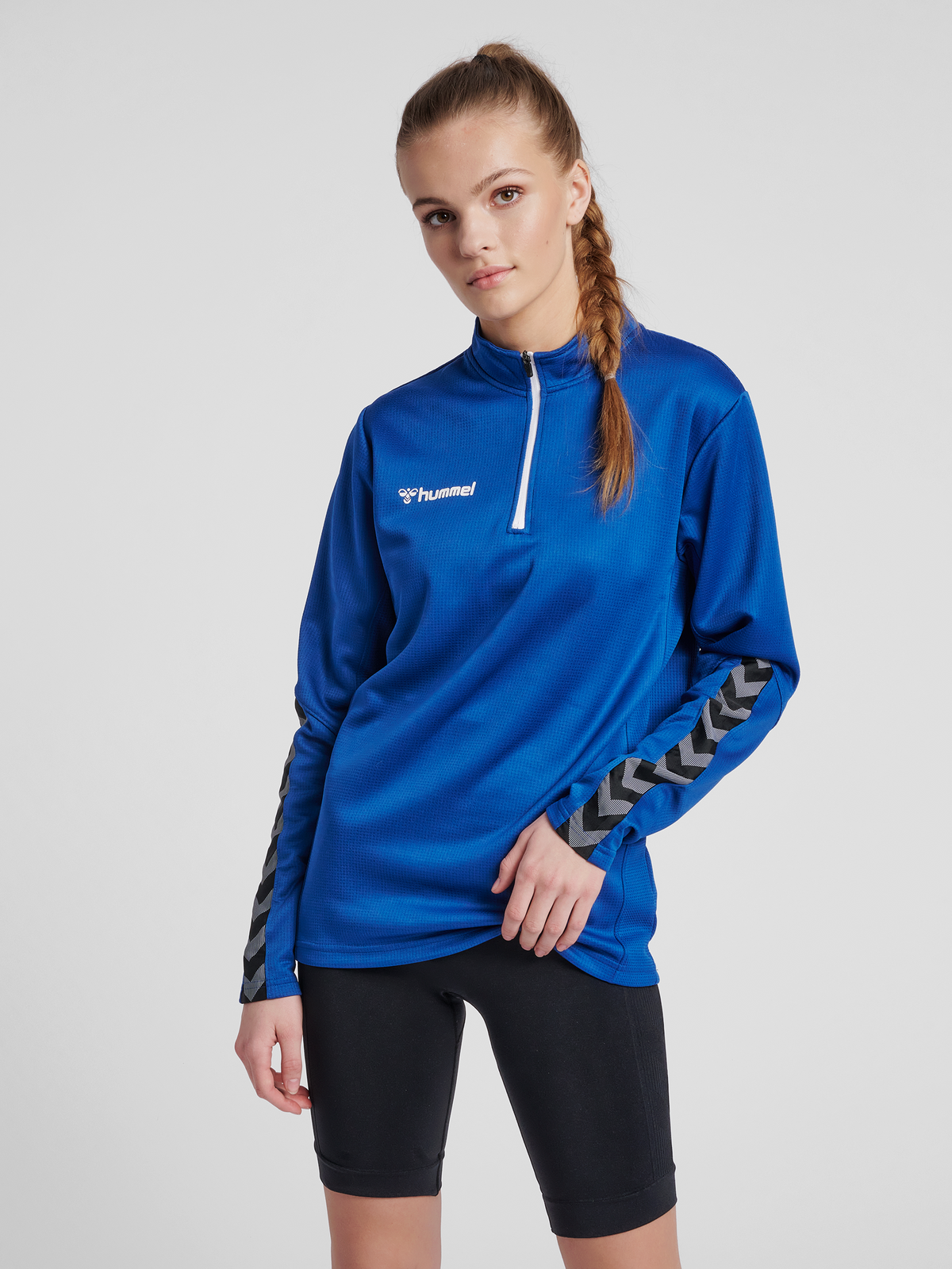hmlAUTHENTIC HALF ZIP SWEATSHIRT WO
