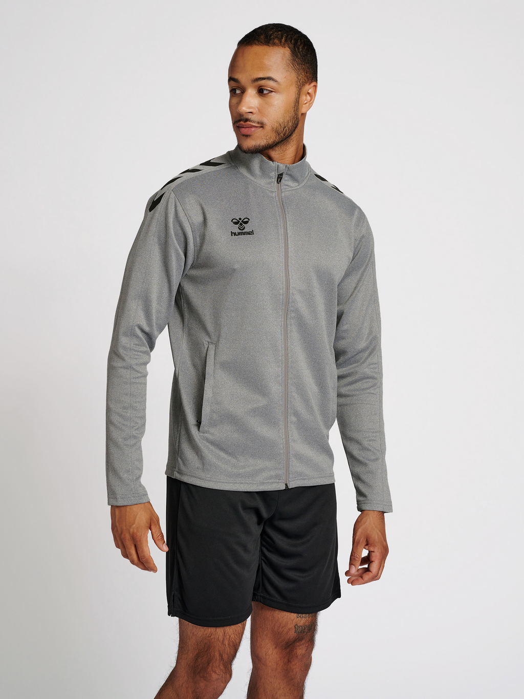 hmlCORE XK POLY ZIP SWEAT