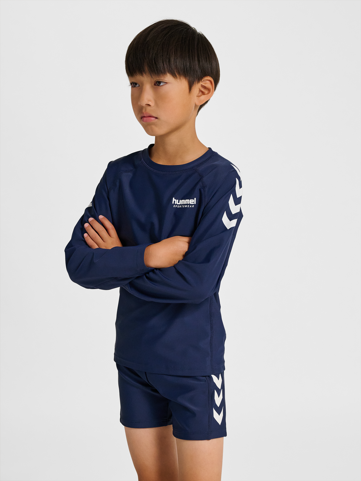 hmlJR SWIM T-SHIRT L/S