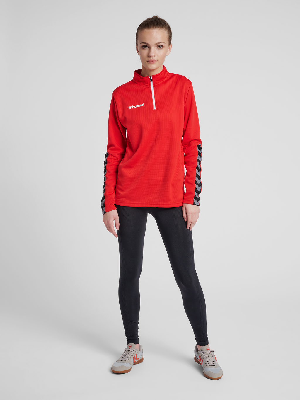 hmlAUTHENTIC HALF ZIP SWEATSHIRT WO