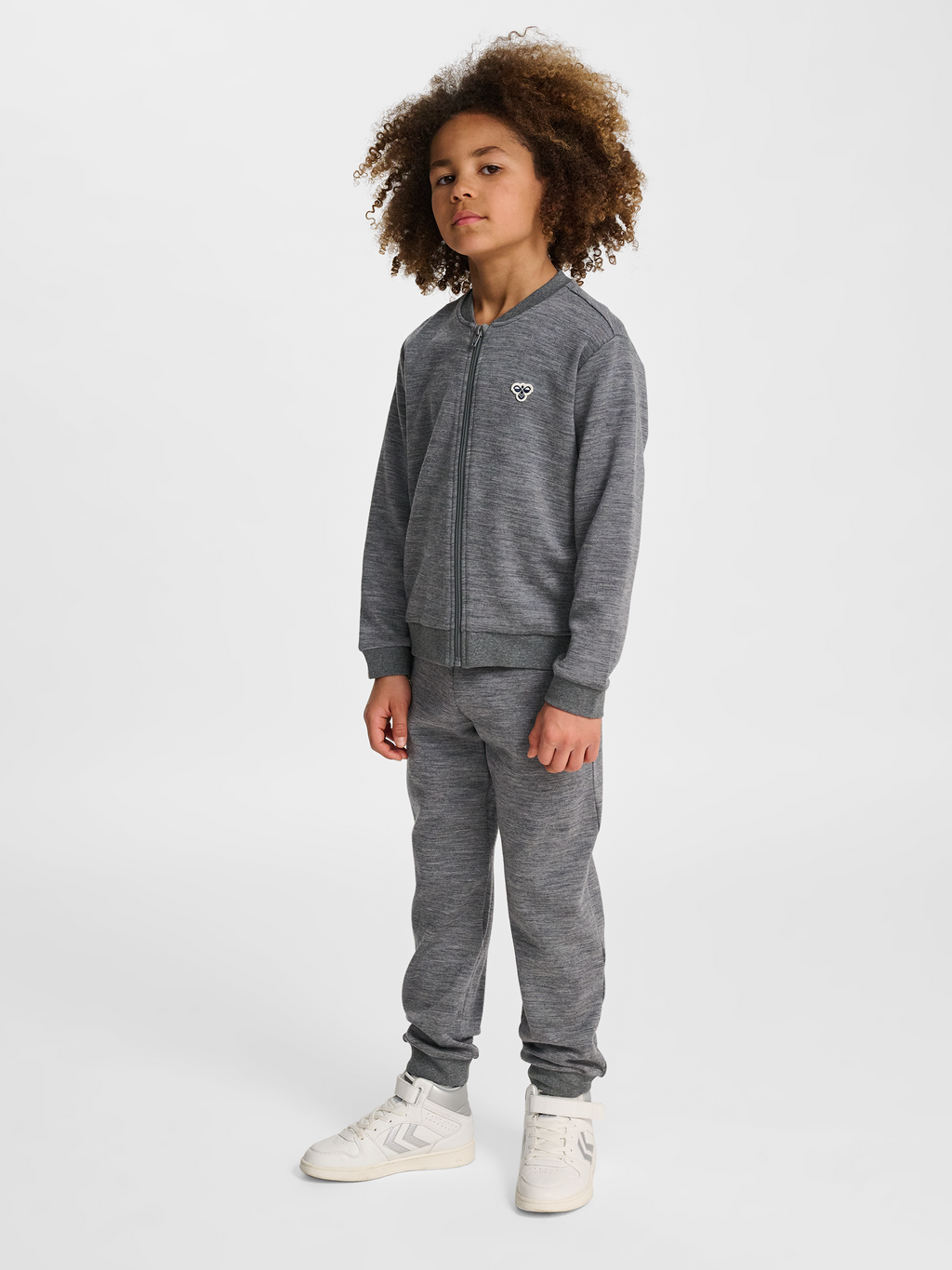 hmlJR WOOL ZIP JACKET BEE