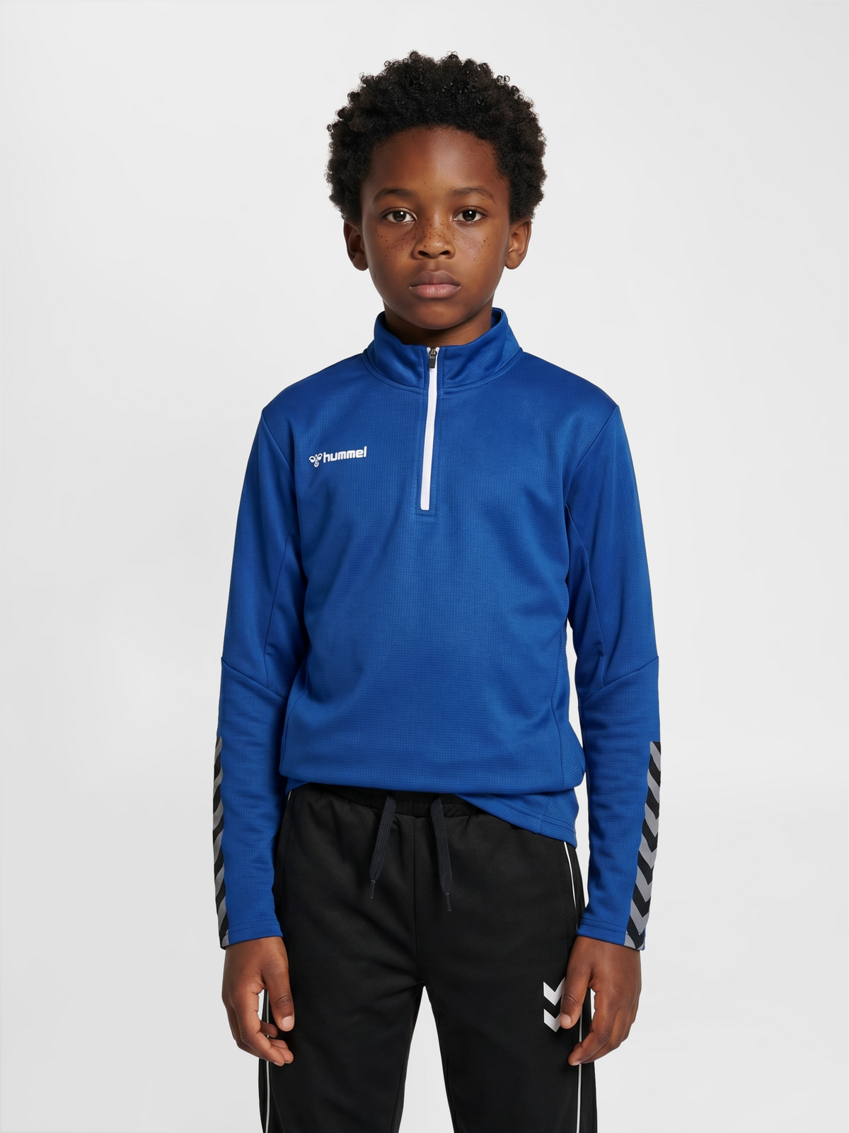 hmlAUTHENTIC KIDS HALF ZIP SWEATSHI