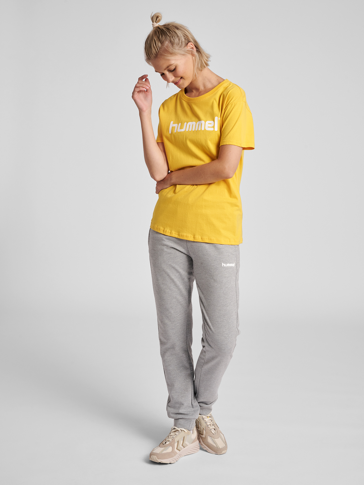 HMLGO COTTON LOGO T-SHIRT WOMAN S/S
