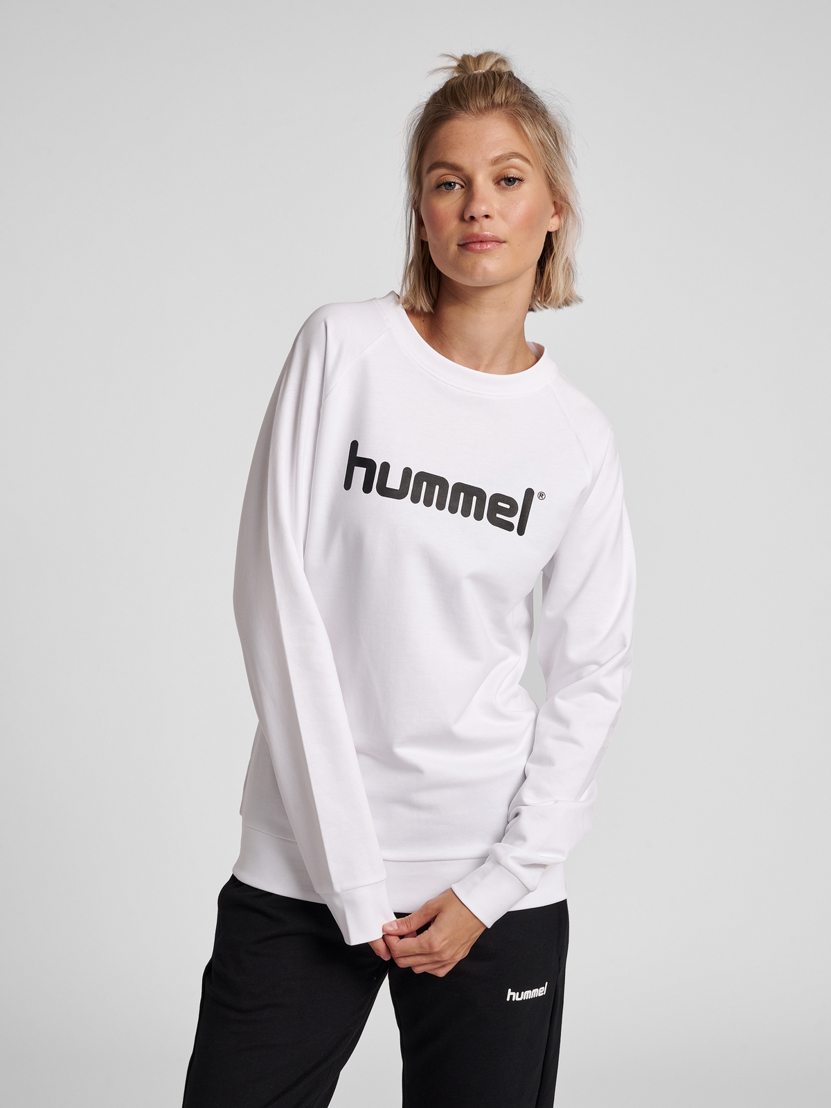 hmlGO COTTON LOGO SWEATSHIRT WOMAN
