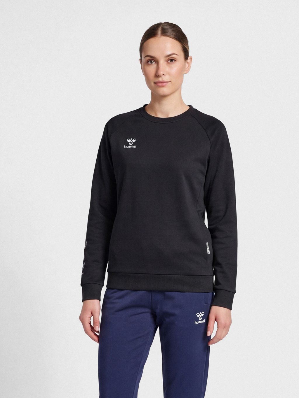 hmlMOVE GRID COTTON SWEATSHIRT WOMA