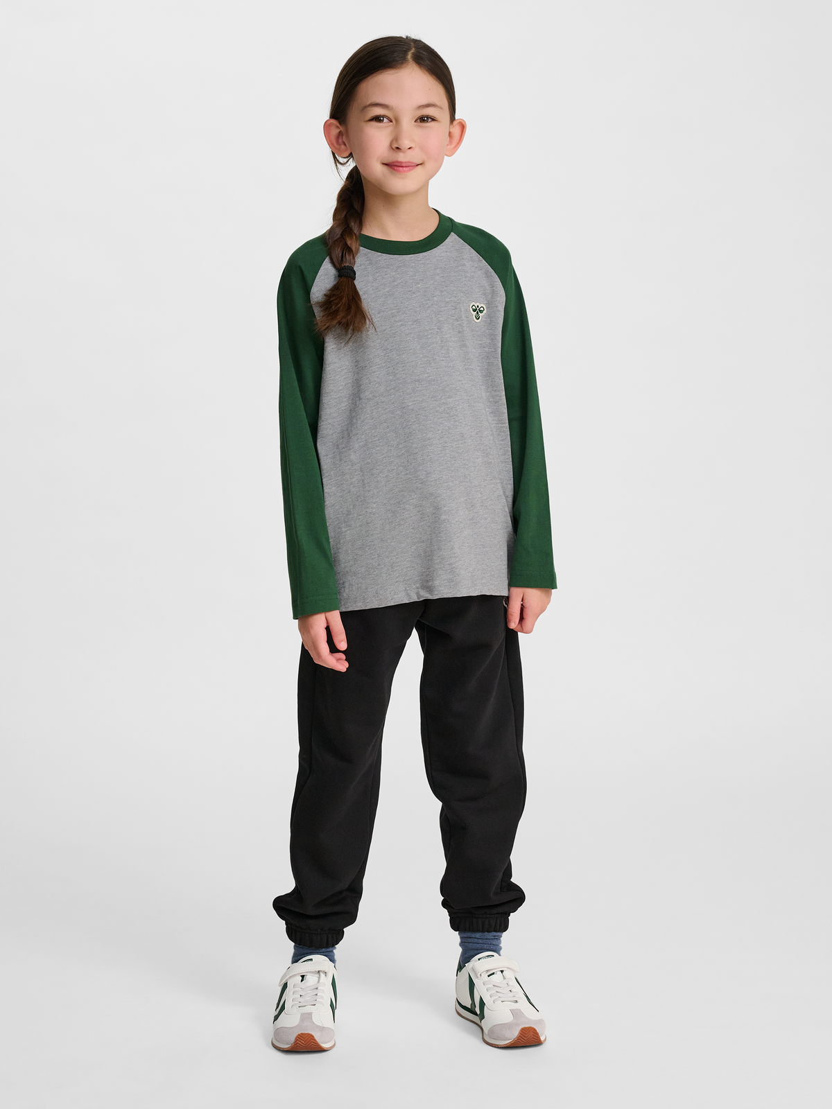 hmlJR RAGLAN LOOSE T-SHIRT L/S BEE