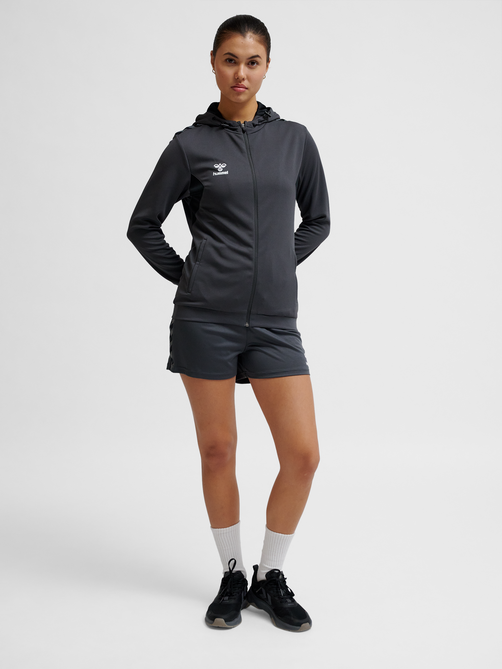 hmlAUTHENTIC PL ZIP HOODIE WOMAN