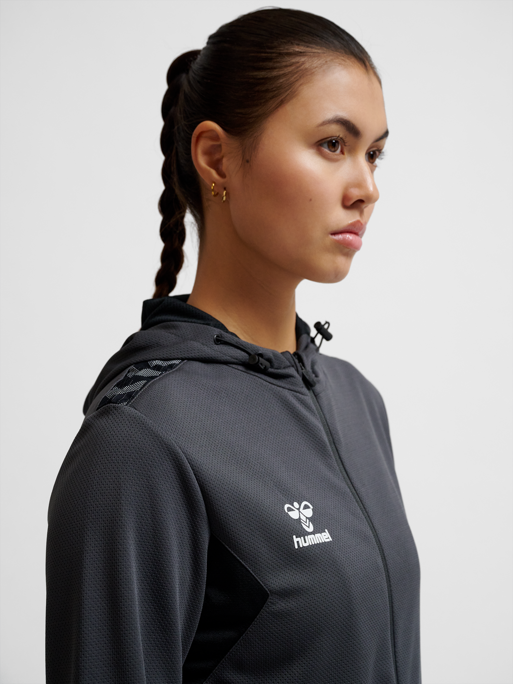 hmlAUTHENTIC PL ZIP HOODIE WOMAN
