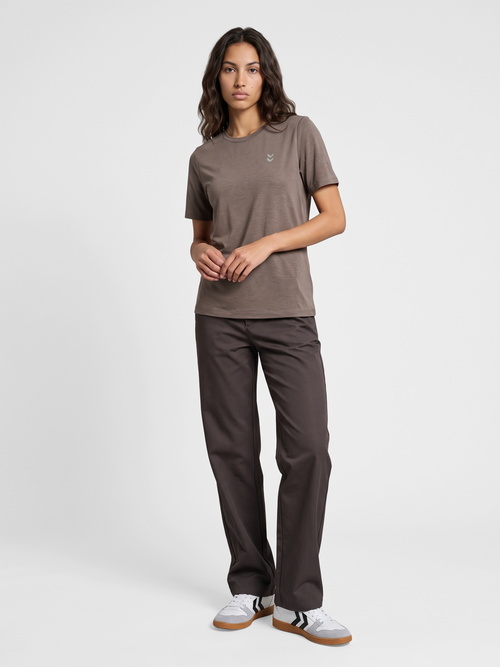 hmlI-D BARREL LEG TROUSERS