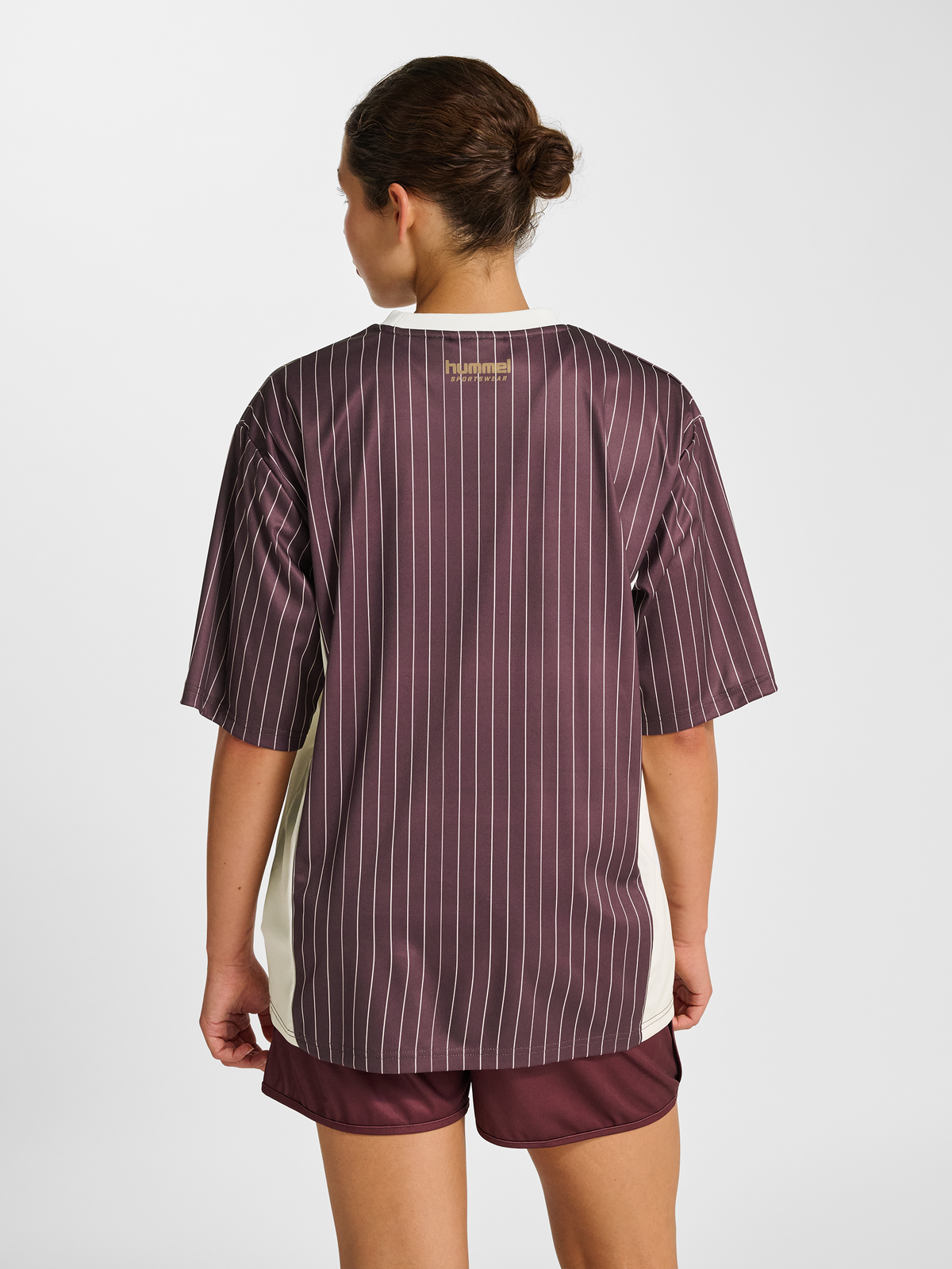 hmlLOOSE JERSEY SS STRIPE TOPSCORER