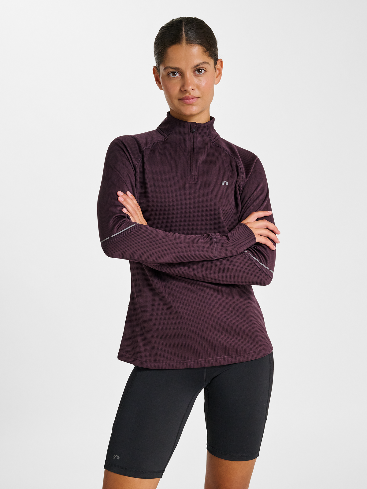 nwlPOWER HALF ZIP MIDLAYER W
