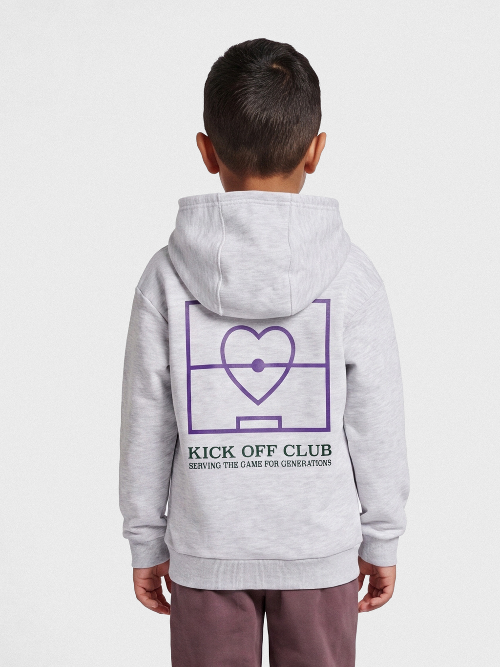 hmlJR LOOSE HOODIE HEARTFIELD