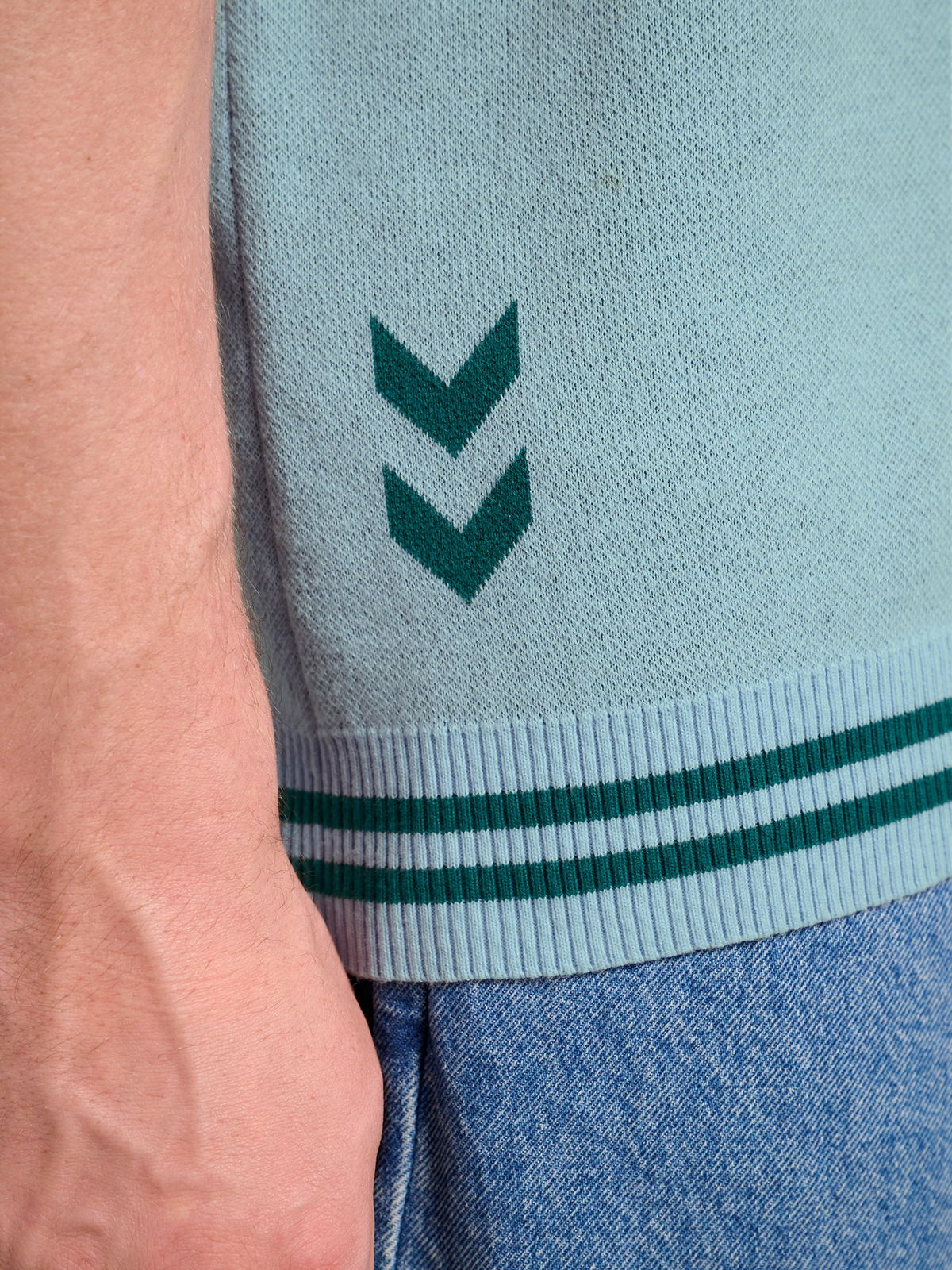 Knit Half-Zip Polo Shirt