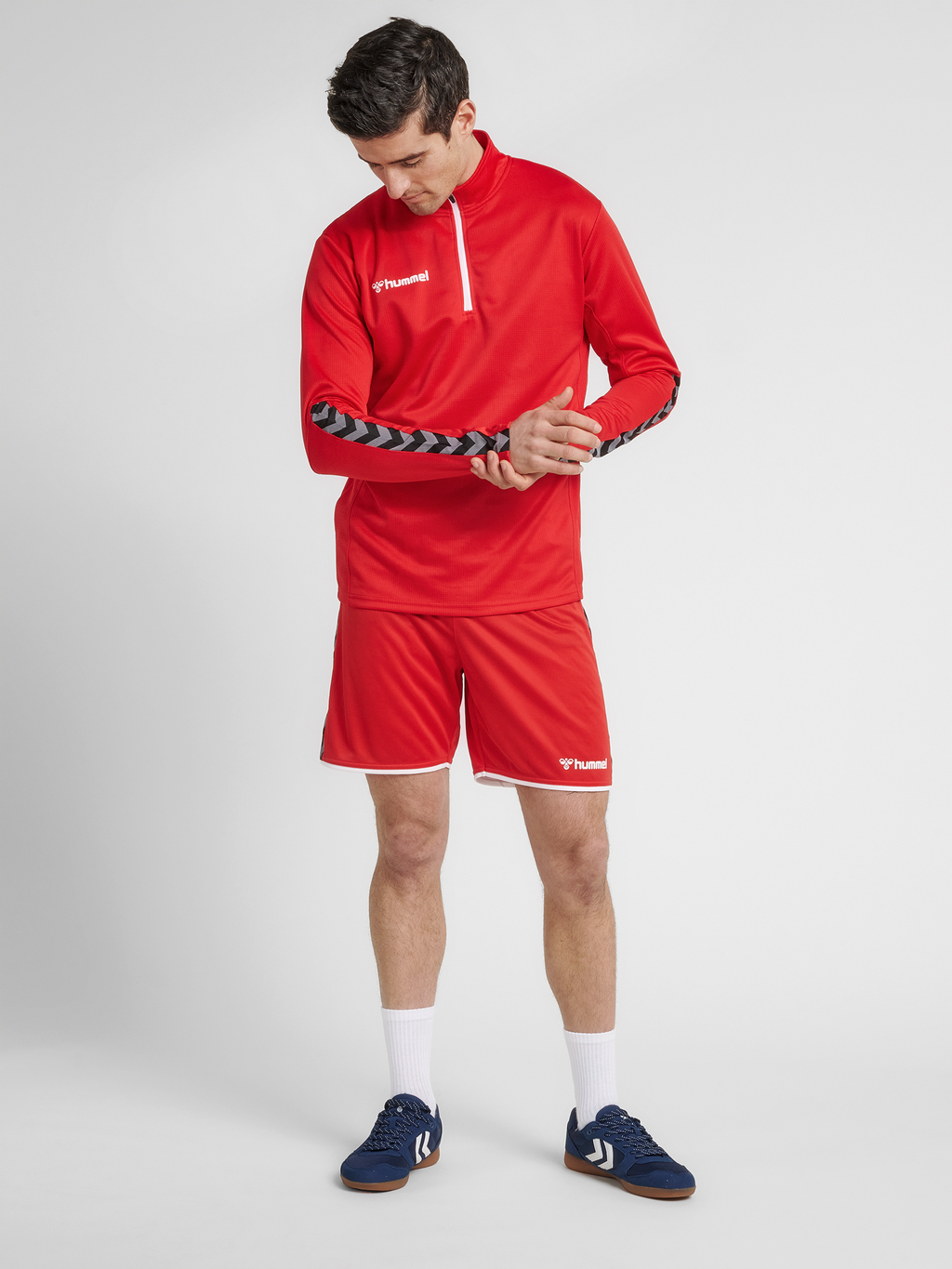 hmlAUTHENTIC HALF ZIP SWEATSHIRT