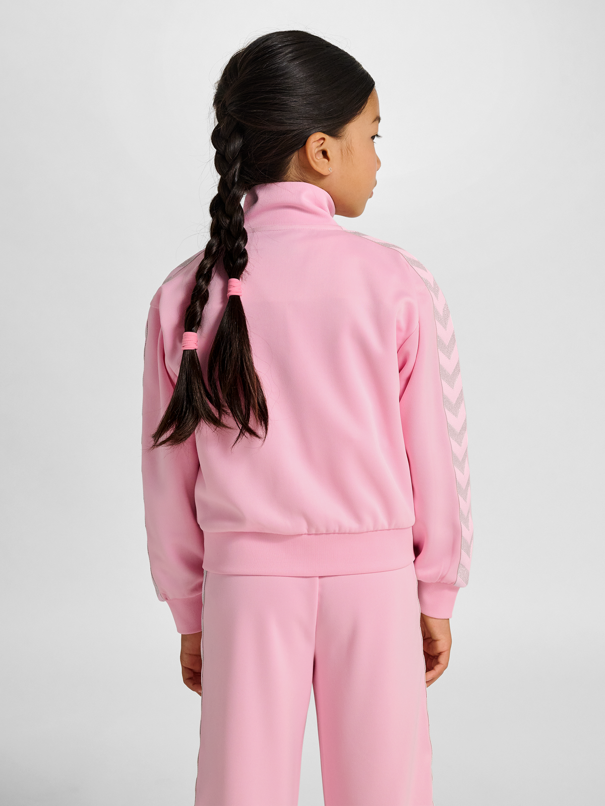 hmlJR REG POLY TAPE GIRL ZIP JACKET