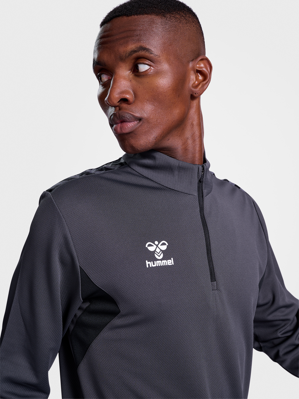 hmlAUTHENTIC HALF ZIP SWEAT