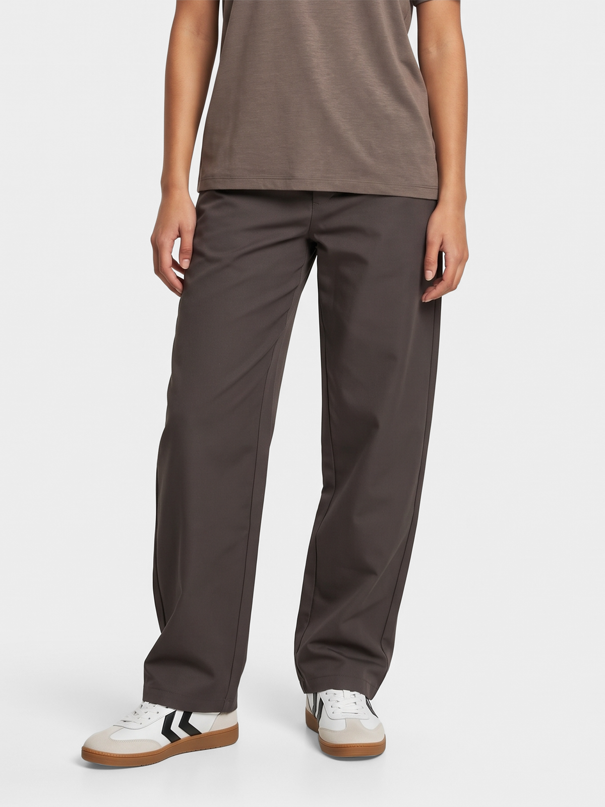 hmlI-D BARREL LEG TROUSERS