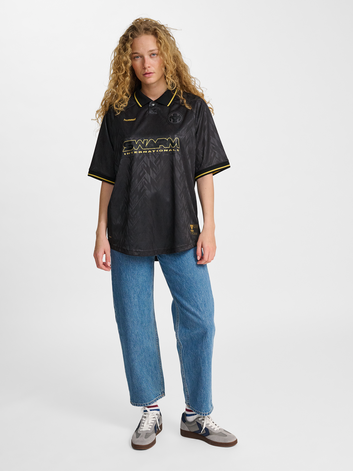 hmlLOOSE BAY SOCCER JERSEY S/S