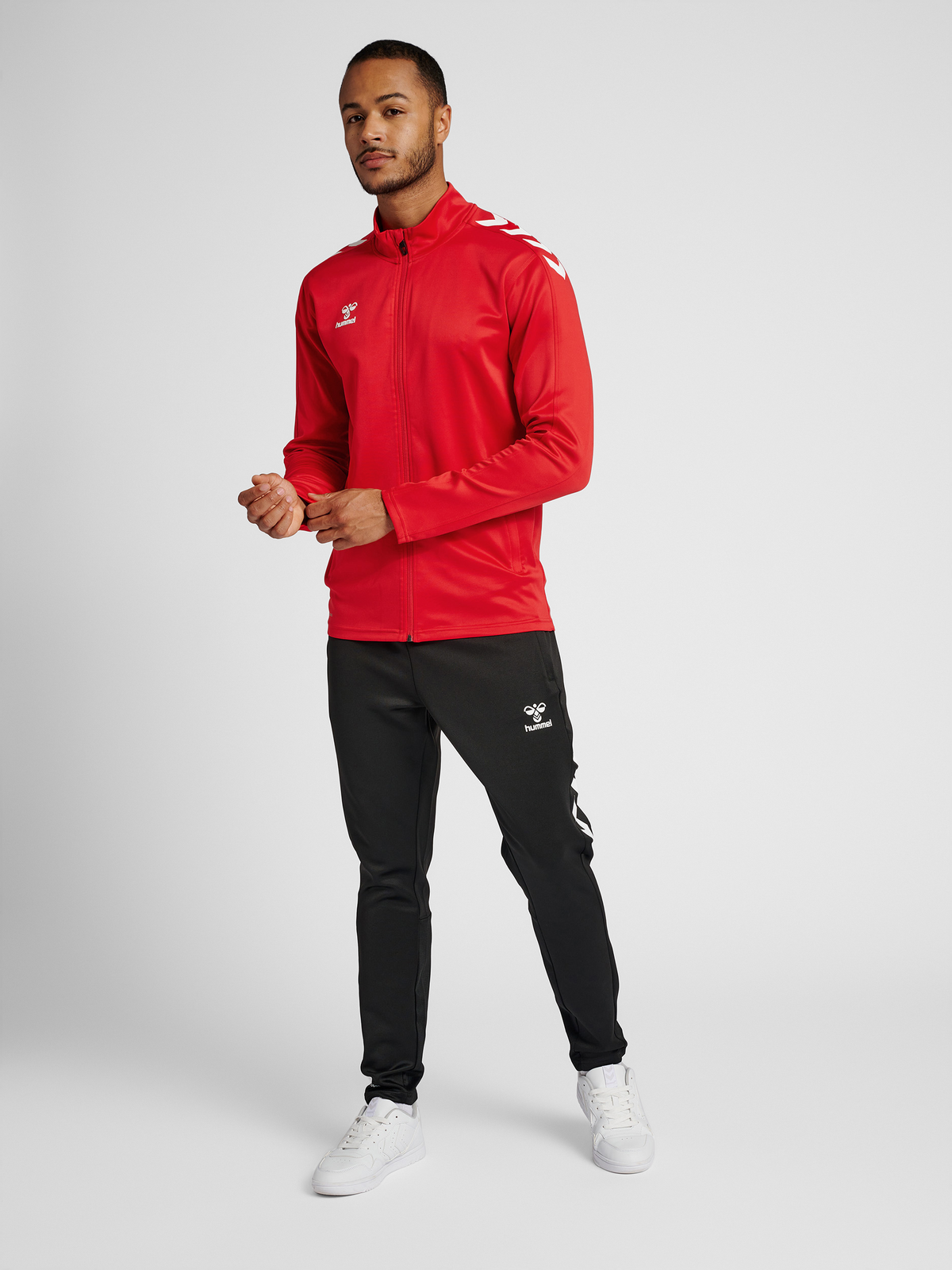 hmlCORE XK POLY ZIP SWEAT