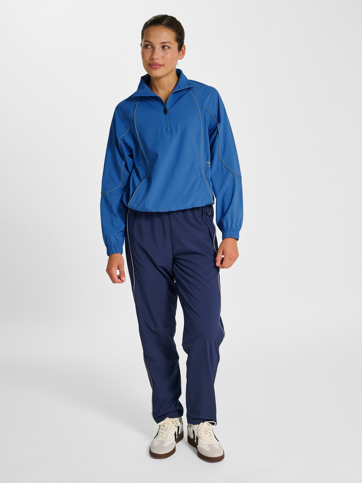 hmlPULSE WOVEN W HALF ZIP