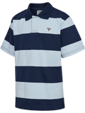 hmlJR LOOSE STRIPED POLO S/S BEE