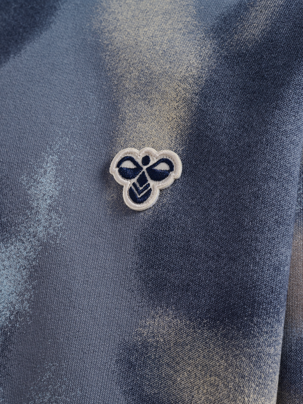 hmlJR LOOSE AOP HOODIE BEE
