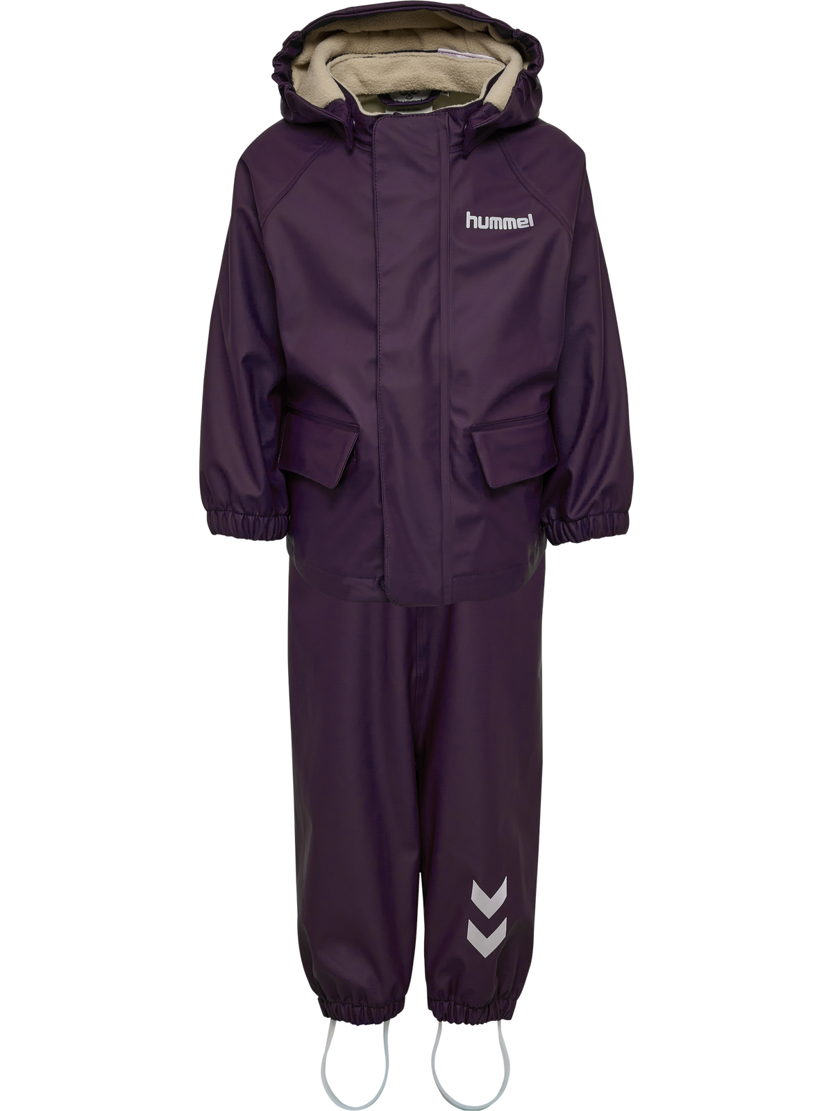 hmlSOLO PU RAIN BIB SET