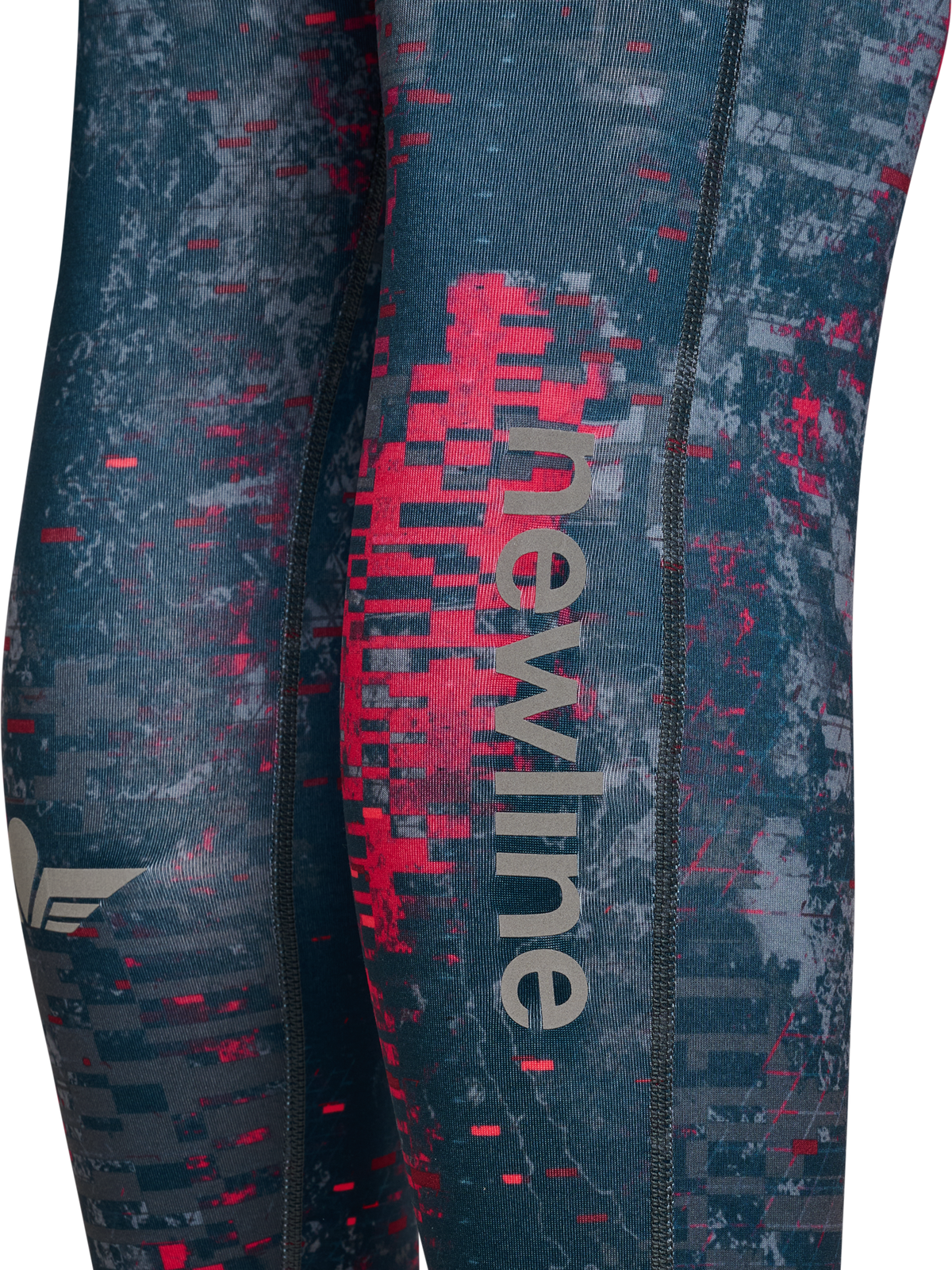 BLACK PRINTED WARM TIGHTS