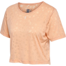 hmlMT IRIS BURNOUT CROP T-SHIRT