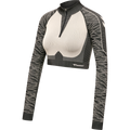 hmlMT MILA SEAMLESS CROP HALF ZIP